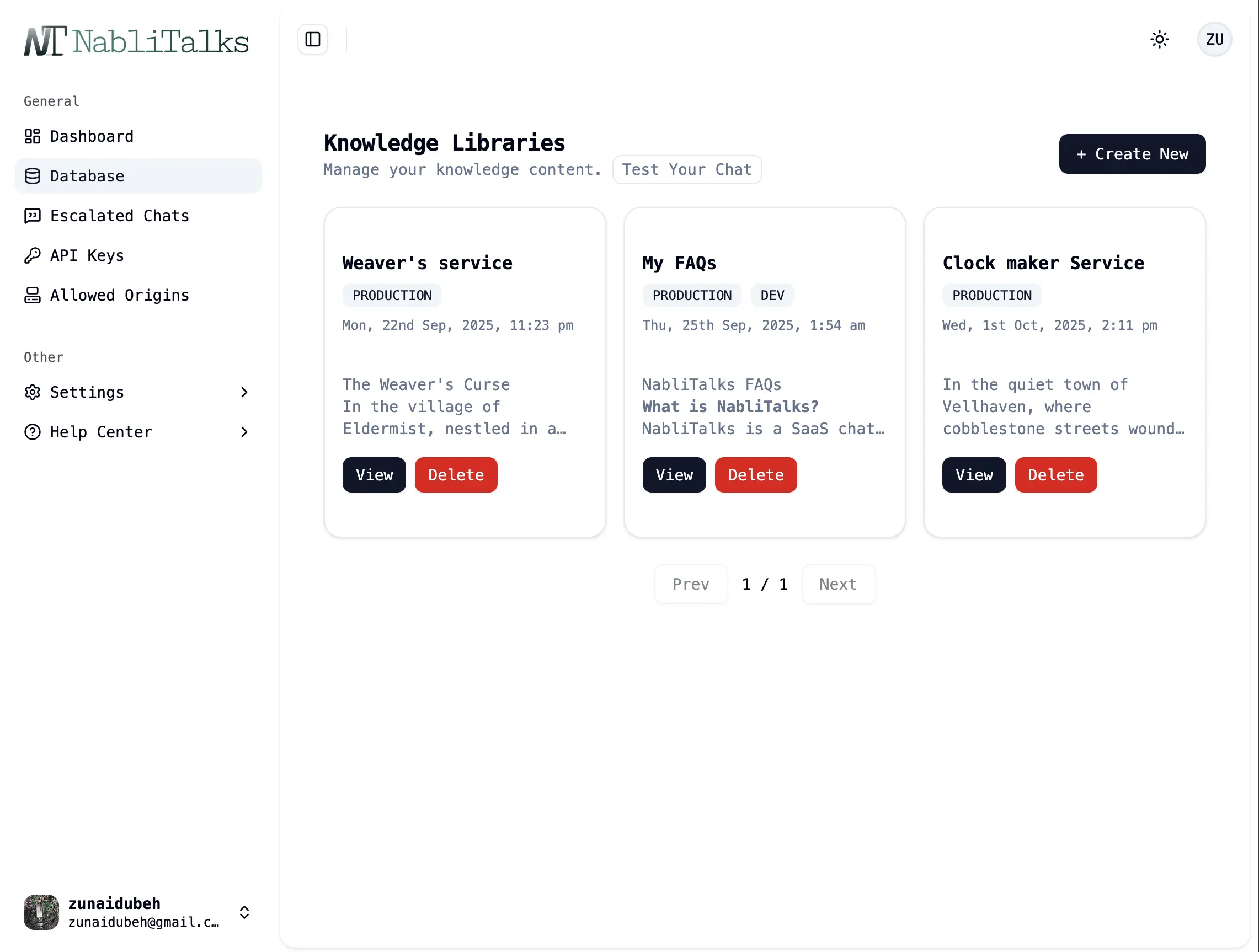 Embed and knowledge flow